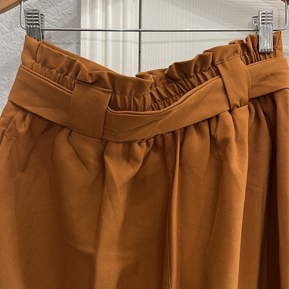 Grace Karin burnt orange women’s‎ size large pants - Picture 7 of 10